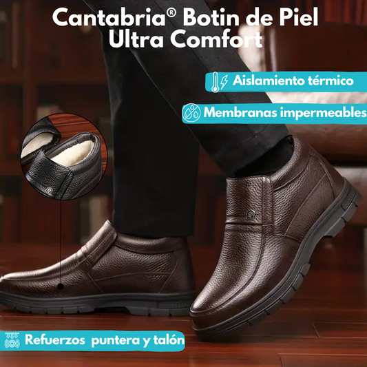 Cantabria® Botin de Piel para Hombre